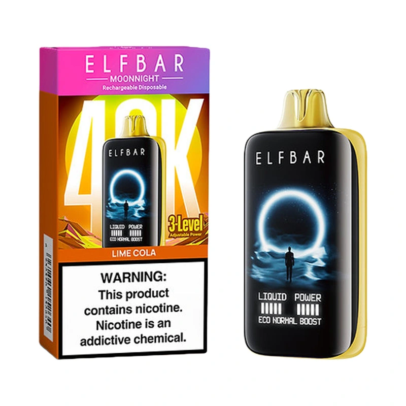 Elf Bar Moon Night 40000 Puffs, Disposable Vape  Euro vape store