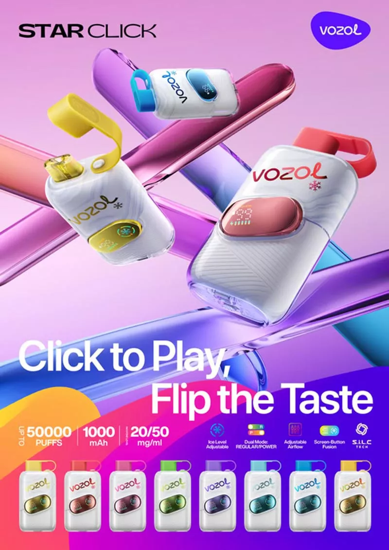 Vozol Star Click 50K Puffs, 5%