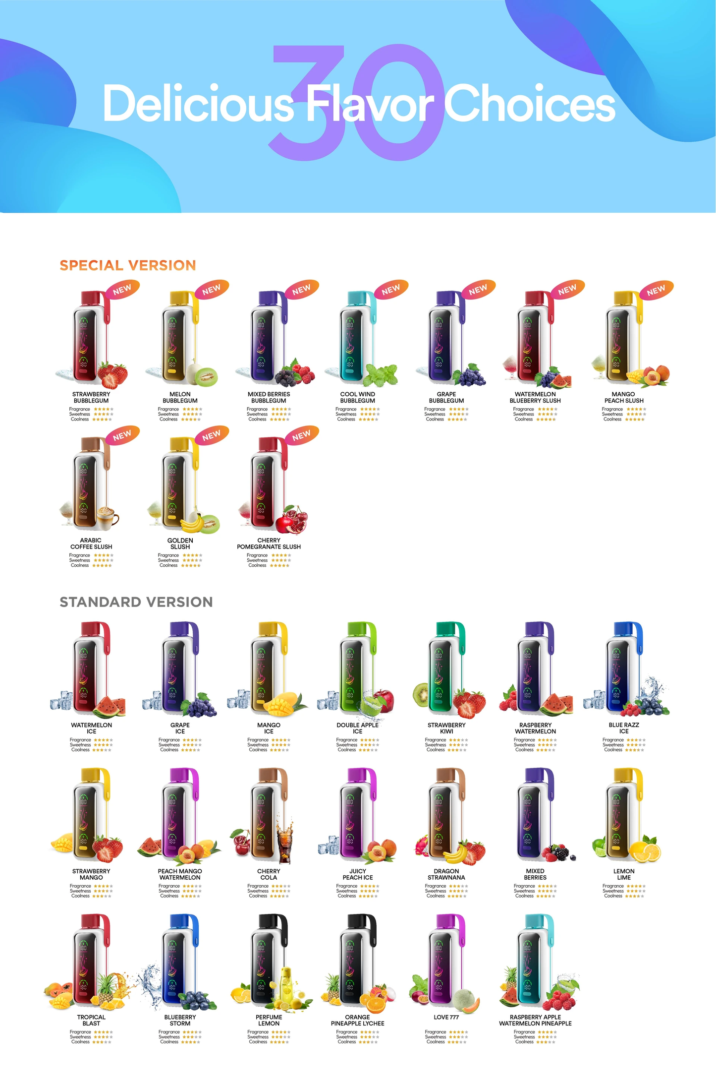Vozol vape Star 20000 Puffs