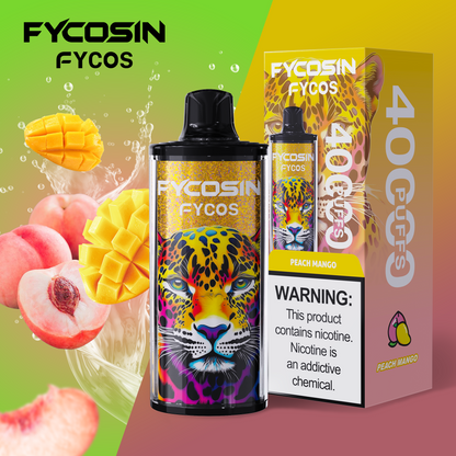FYCOSin 40K Puffs, Disposable Vape ( MOQ : 10pcs / Pack )
