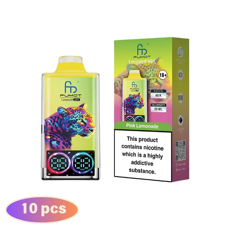 Fumot Leopard 40000 40KPuffs, Disposable Vape (10 pcs)