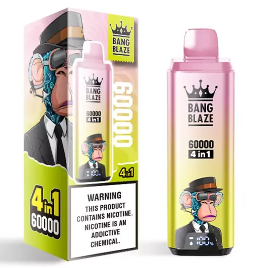 Bang Blaze 60K Puffs, 4in1 Flavour | Disposable Vape