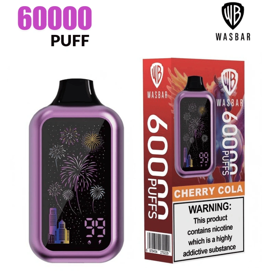 Wasbar 60K Puffs, Disposable Vape