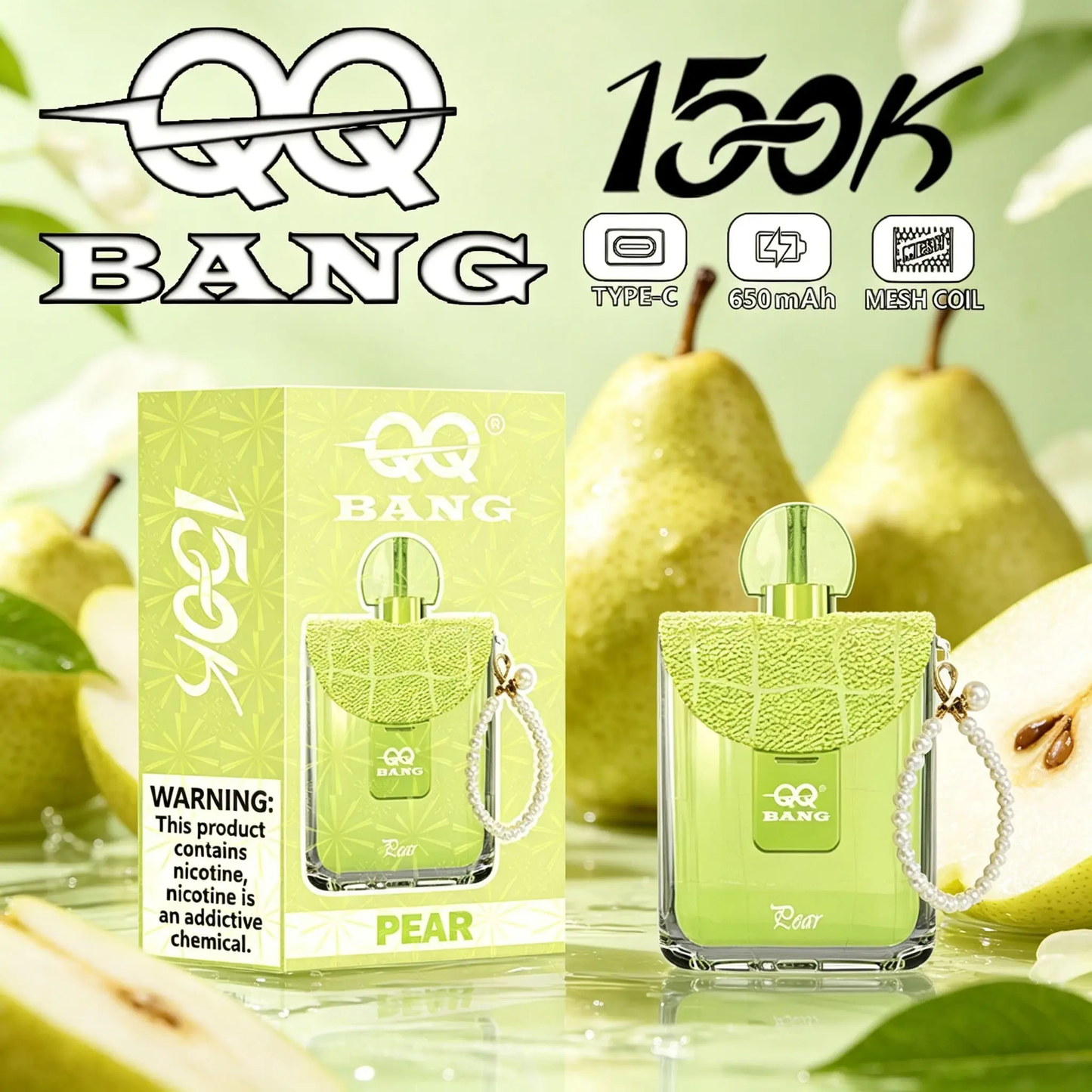 QQ Bang 150K Puffs，Disposable Vape