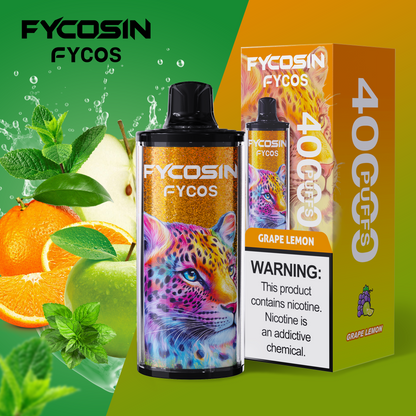 FYCOSin 40K Puffs, Disposable Vape ( MOQ : 10pcs / Pack )