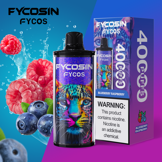 FYCOSin 40K Puffs, Disposable Vape ( MOQ : 10pcs / Pack )