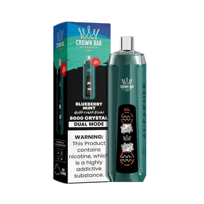 AL Fakher Crown Bar 8000 8K Puffs Crystal, Disposable Vape