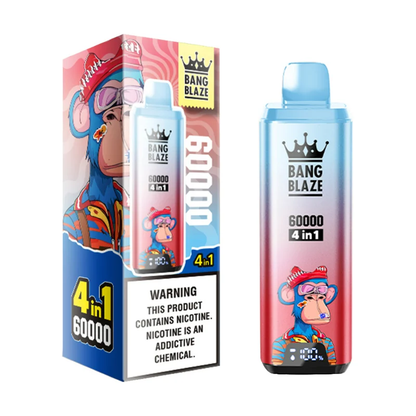 Bang Blaze 4in1 60000 60K Puffs, Disposable Vape002