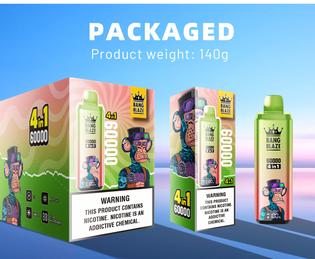 Bang Blaze 4in1 60000 60K Puffs, Disposable Vape256