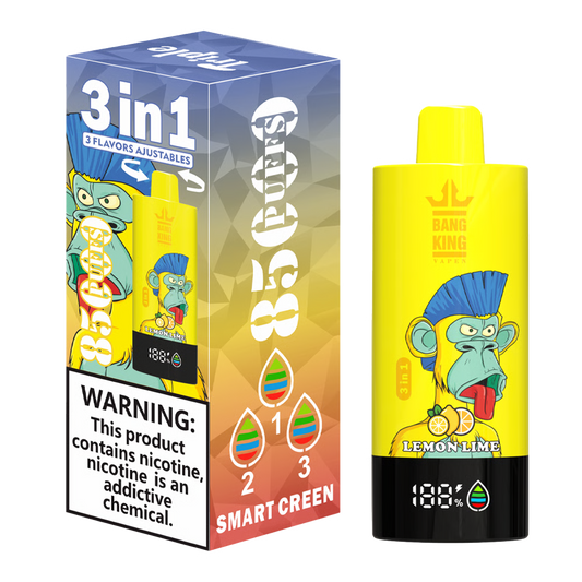 Bang King Triple 3in1 85000 85K Puffs, Disposable Vape