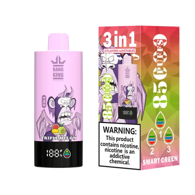 Bang King Triple 3in1 85000 85K Puffs, Disposable Vape 07