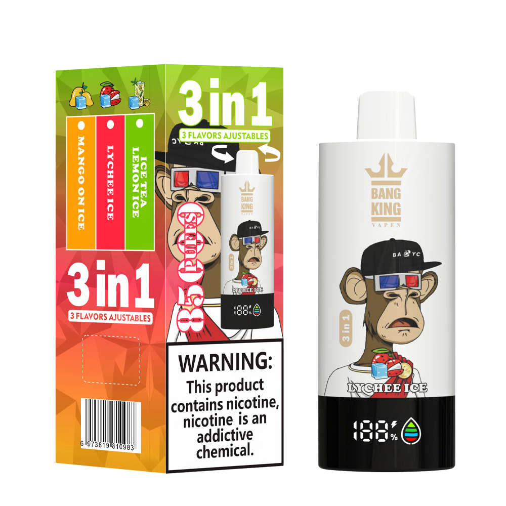 Bang King Triple 3in1 85000 85K Puffs, Disposable Vape 08