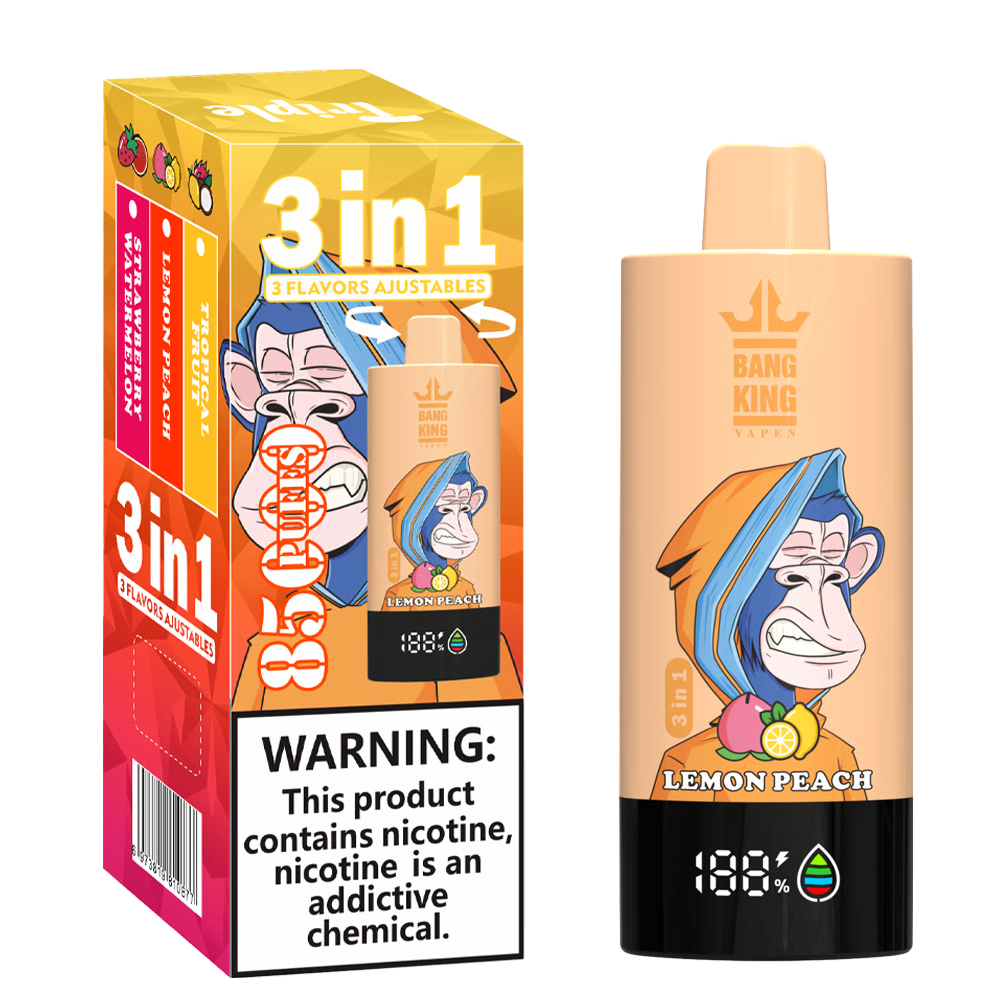 Bang King Triple 3in1 85000 85K Puffs, Disposable Vape 09