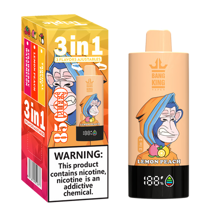 Bang King Triple 3in1 85000 85K Puffs, Disposable Vape 09