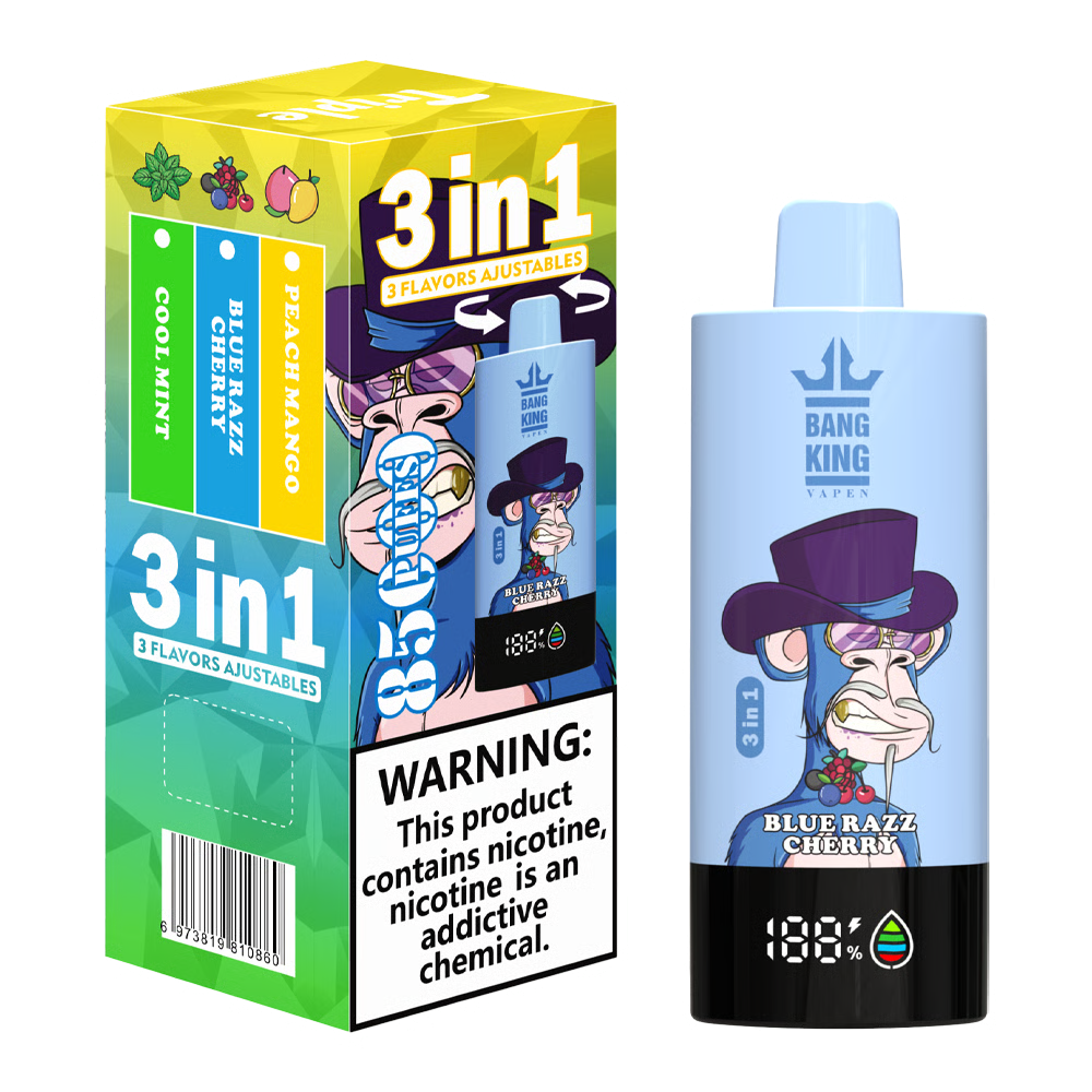 Bang King Triple 3in1 85000 85K Puffs, Disposable Vape 11