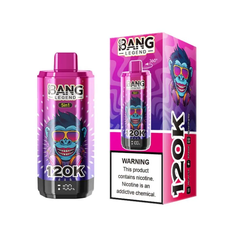 Bang Legend 5in1  120K Puffs, Disposable Vape 01