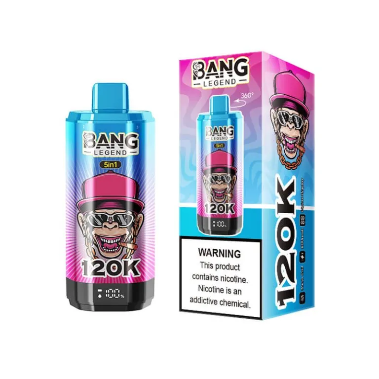 Bang Legend 5in1  120K Puffs, Disposable Vape 02