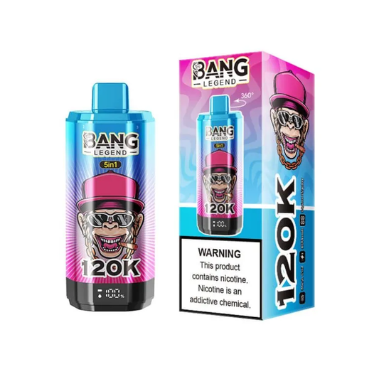 Bang Legend 5in1  120K Puffs, Disposable Vape 02