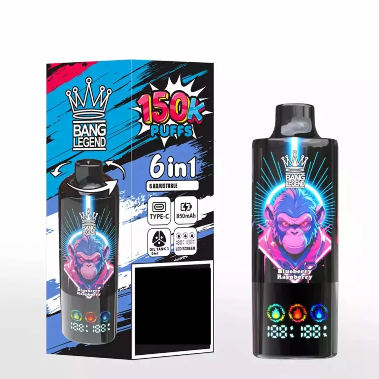 Bang Legend 6in1 150K Puffs, Disposable Vape 02