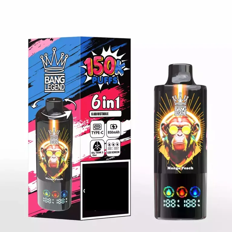 Bang Legend 6in1 150K Puffs, Disposable Vape 08