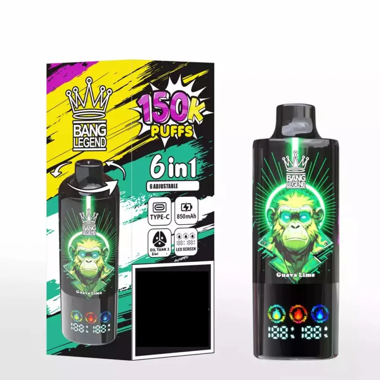 Bang Legend 6in1 150K Puffs, Disposable Vape 235