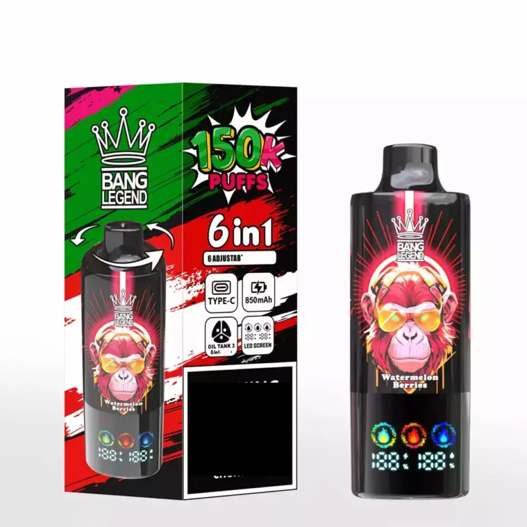 Bang Legend 6in1 150K Puffs, Disposable Vape236