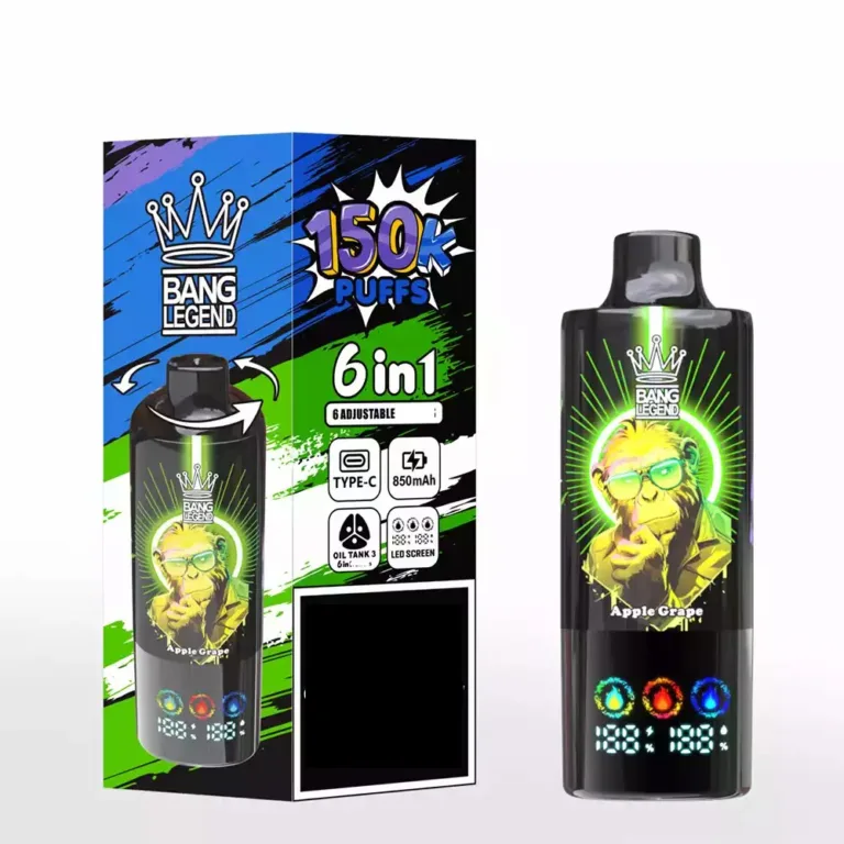 Bang Legend 6in1 150K Puffs, Disposable Vape 85