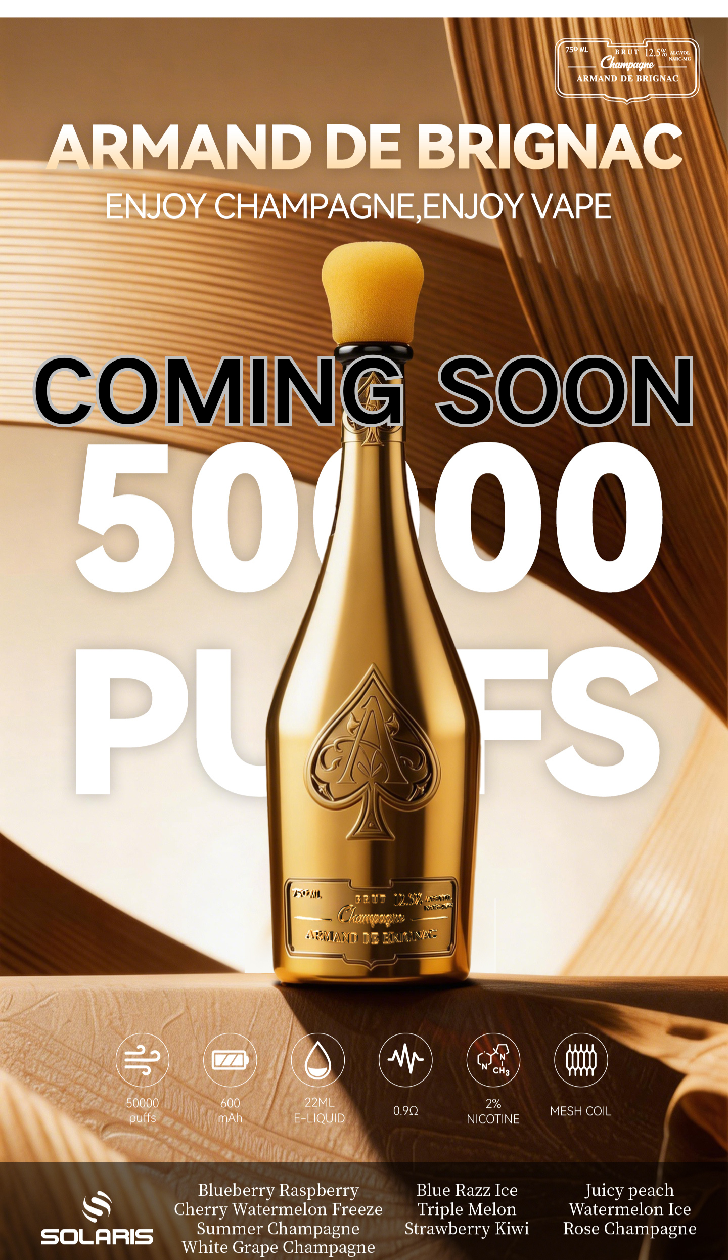 Champagne_ARMAND_50000_Puffs VAPE