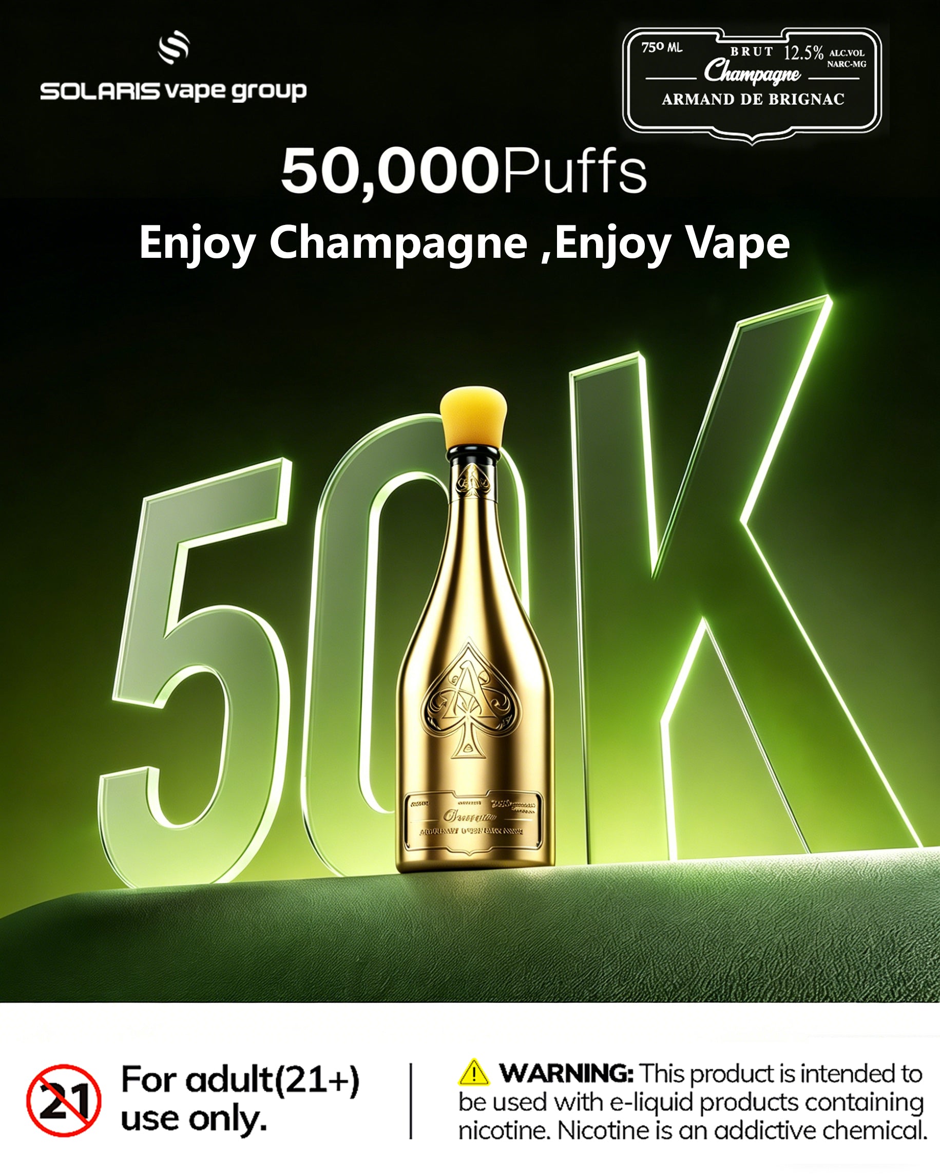  Champagne Vape 50000 Puffs 
