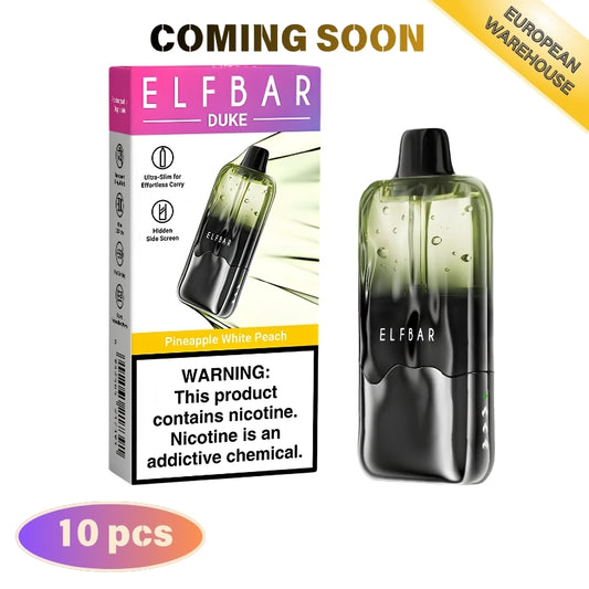 Elf Bar Duke 35000 35K Puffs, Disposable Vape (10 pcs) NEW