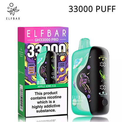 Elf Bar GH33000 Pro Puffs, 5% , Disposable Vape