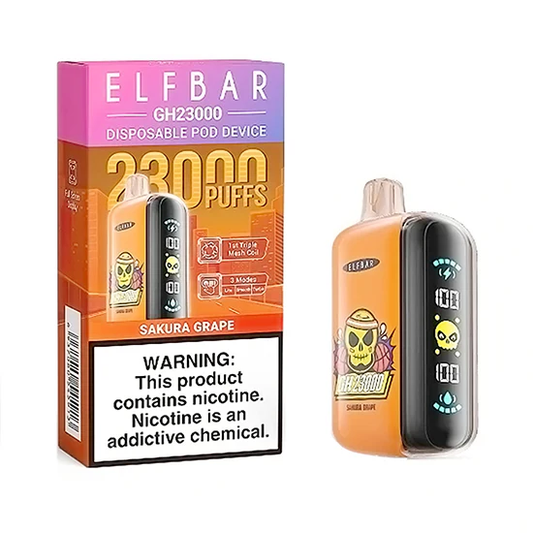 Elf Bar GH 23000 Puffs, Disposable Vape