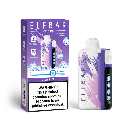 Elf Bar Ice King 30000 30K Puffs, Disposable Vape