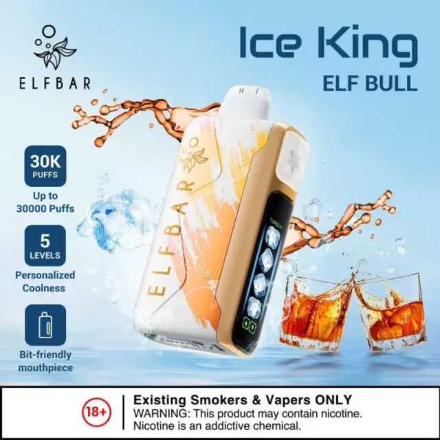 Elf Bar Ice King 30000 30K Puffs, Disposable Vape 08