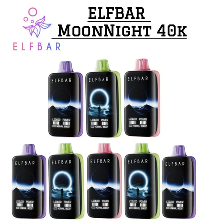 Elf Bar Moon Night 40000 40K Puffs, Disposable Vape 07