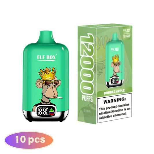 Elf Box Digital 12000 12K Puffs, Disposable Vape (10 pcs)