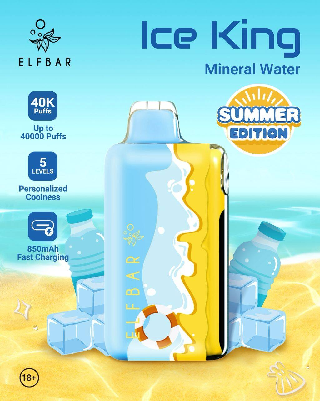 Elfbar Ice King Summer Edition 40K Puffs