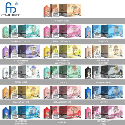 Fumot Digital Box 12000 12K Puffs, Disposable Vape 03