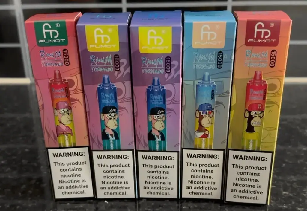 Fumot RandM Tornado 15000 Puffs, 2%, Disaposable Vape 12