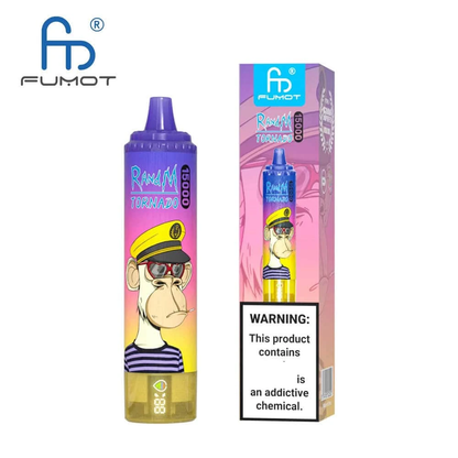 Fumot RandM Tornado 15000 Puffs, 2%, Disaposable Vape 06