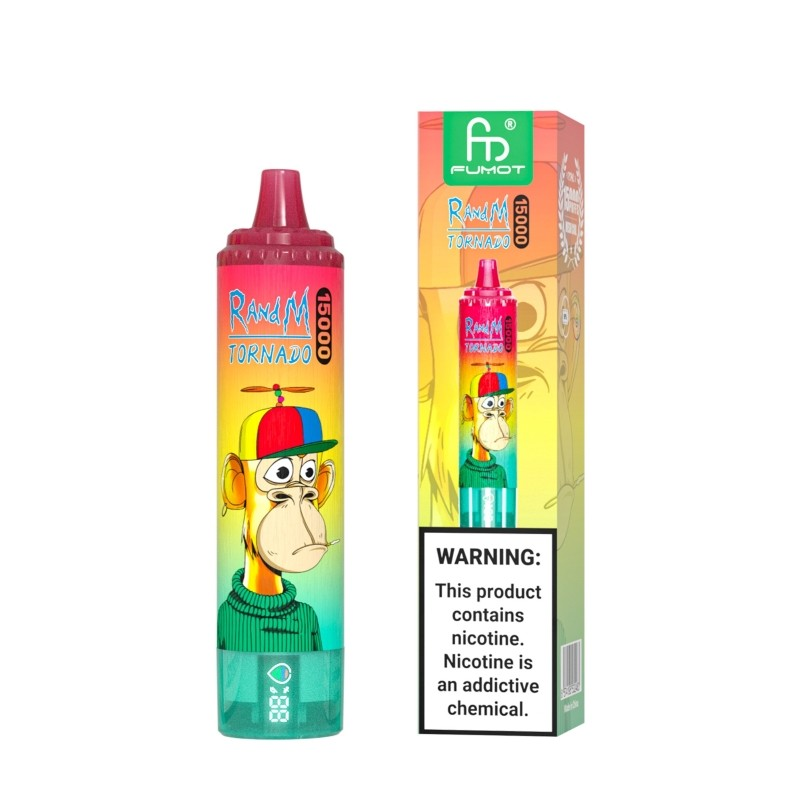 Fumot RandM Tornado 15000 Puffs, 2%, Disaposable Vape 07