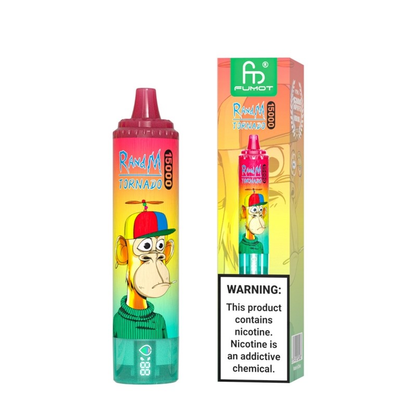 Fumot RandM Tornado 15000 Puffs, 2%, Disaposable Vape 07