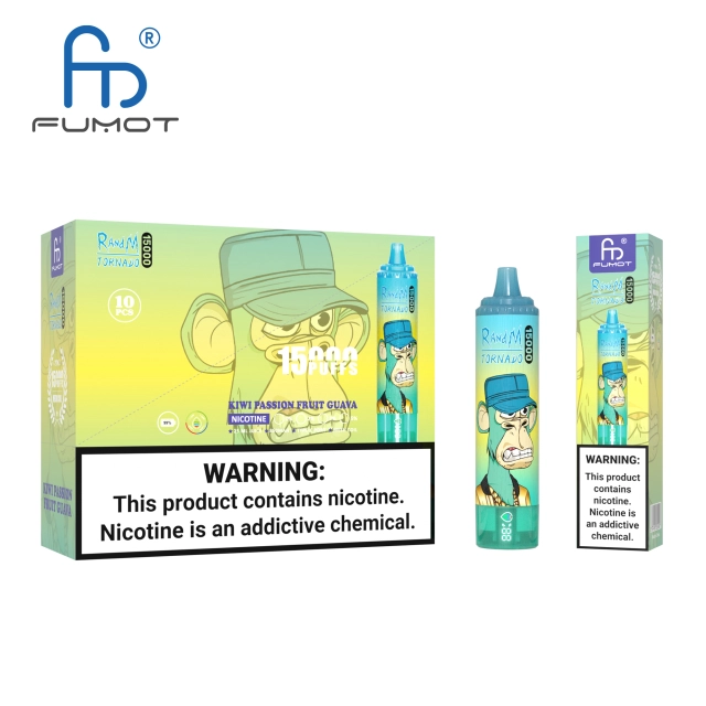 Fumot RandM Tornado 15000 Puffs, 2%, Disaposable Vape 09