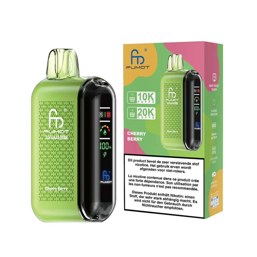 Fumot RandM Tornado 20000 20K Puffs, Disposable Vape