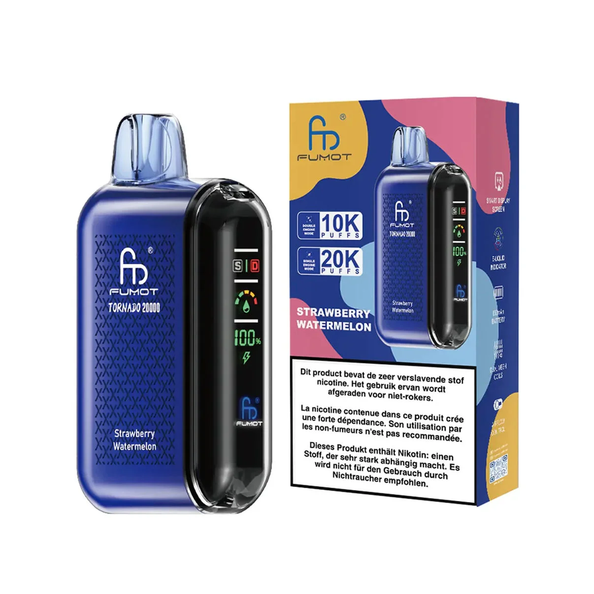 Fumot RandM Tornado 20000 20K Puffs, Disposable Vape 08