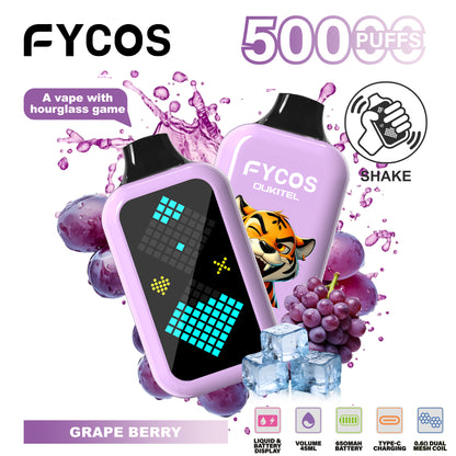 FYCOS Player 50K Puffs, Disposable Vape ( MOQ : 10pcs / Pack )