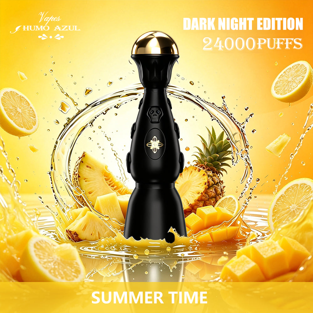 Humo Azul 24000 Dark Night Edition 24000 24K Puffs, 2% Disposable Vape (10 pcs)