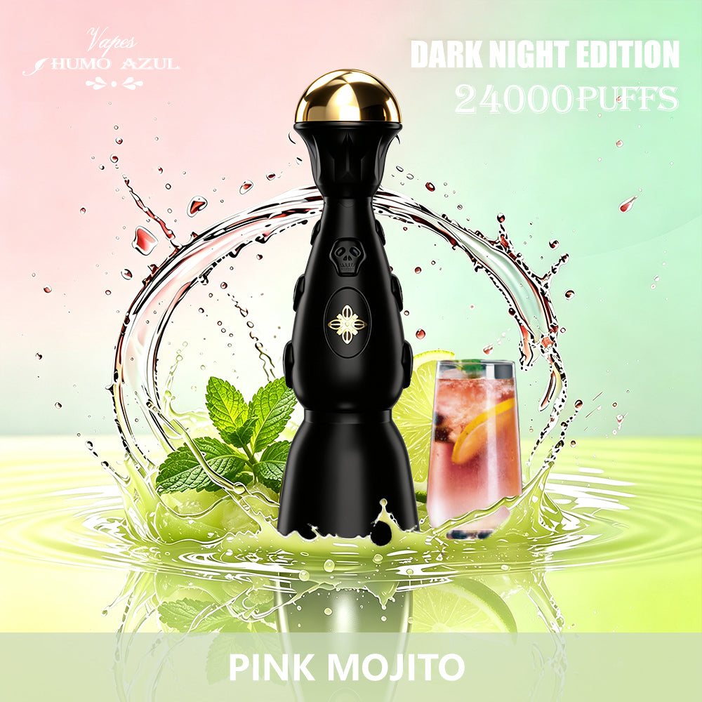 Humo Azul 24000 Dark Night Edition 24000 24K Puffs, 2% Disposable Vape (10 pcs)