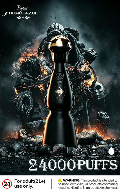 Humo Azul Dark Night version 24K Puffs