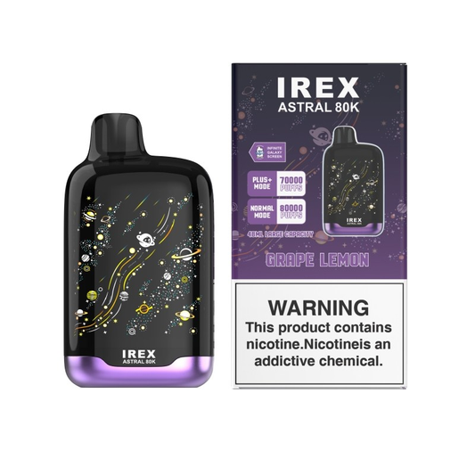 IREX ASTRAL 80K Puffs, Disposable Vape